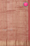 PURE KADDI BANARASI GEORGETTE SILK SAREE-Mauve Red-PA23868