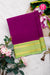 Pure Mysore Crepe Silk Saree-Purple And Pastelgreen-PA29002