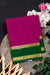 Pure Mysore Crepe Silk Saree-Pink And Green-PA22264