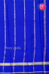 Pure Mysore Crepe Silk Saree-Royalblue-PA21800