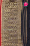 Pure Mysore Crepe Silk Saree Borderless Contrast -PA09550