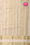 Pure Designer Crepe Silk Saree-Purple And Halfwhite-PA20827