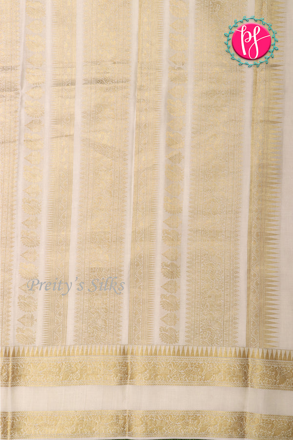 Pure Designer Crepe Silk Saree-Purple And Halfwhite-PA20827