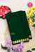 Pure Mysore Crepe Silk Saree-Bottlegreen- PA21766