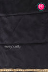 Kanchipuram Soft Silk Saree-Pink And Black-PA20267