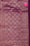 PURE KADDI BANARASI GEORGETTE SILK SAREE-Deepwine-PA23833