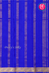 Pure Mysore Crepe Silk Saree-Royalblue-PA19804