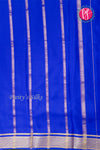 Pure Mysore Crepe Silk Saree -Royalblue-PA84140