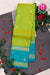 Pure Kanchipuram Silk Saree-Leamongreen And Tealblue-PA26216