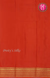 Pure Mysore Crepe Silk Saree-Pistagreen And Red-PF66897