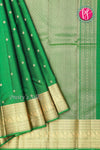 Pure Kanchipuram Silk Saree-Parrot Green-PA17553