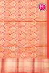 Pure Kanchipuram Silk Saree-Purple And Orange-PF75907