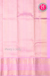 Pure Kanchipuram Silk Saree-Bottlegreen And Lightpink-PA23514