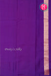 Pure Kanchipuram Silk Saree-Purple-PA20369