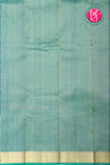 Pure Kanchipuram Silk Saree-Tealblue-PA20363