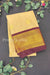Semi Kanchipuram Silk Saree -Creme with Deepmarron -PA39339