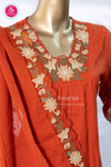 Sunset Bloom Cotton Blend Suit Set-SWRM086