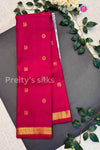 Pure Kanchipuram Silk Saree-Dual shade Red -PA50632