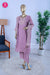 Lavender Bloom Chanderi Cotton Blend Suit Set-SWBL215