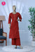 Rust-Maroon Kurta Set - SWRM140