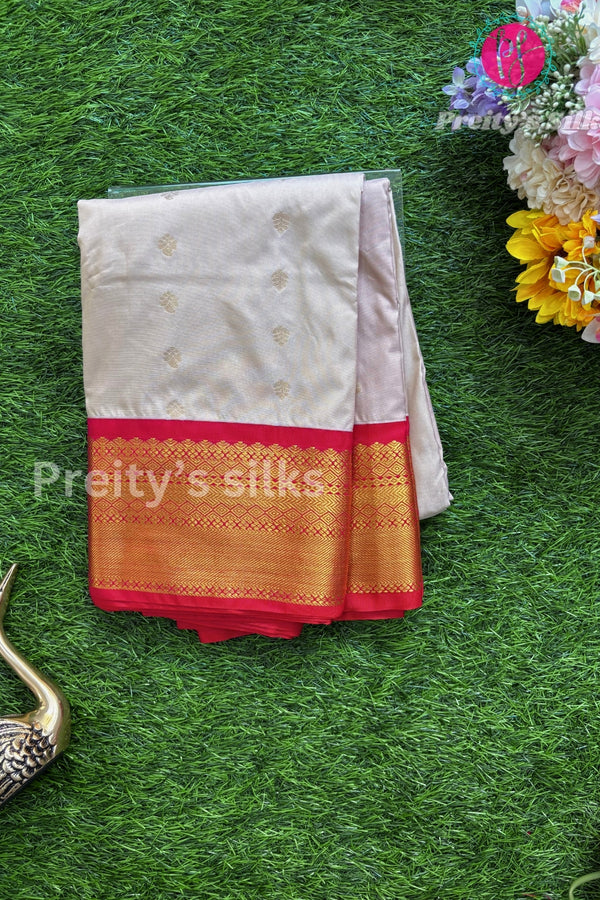 Day 2 Semi kanchipuram Silk Saree-PA39323