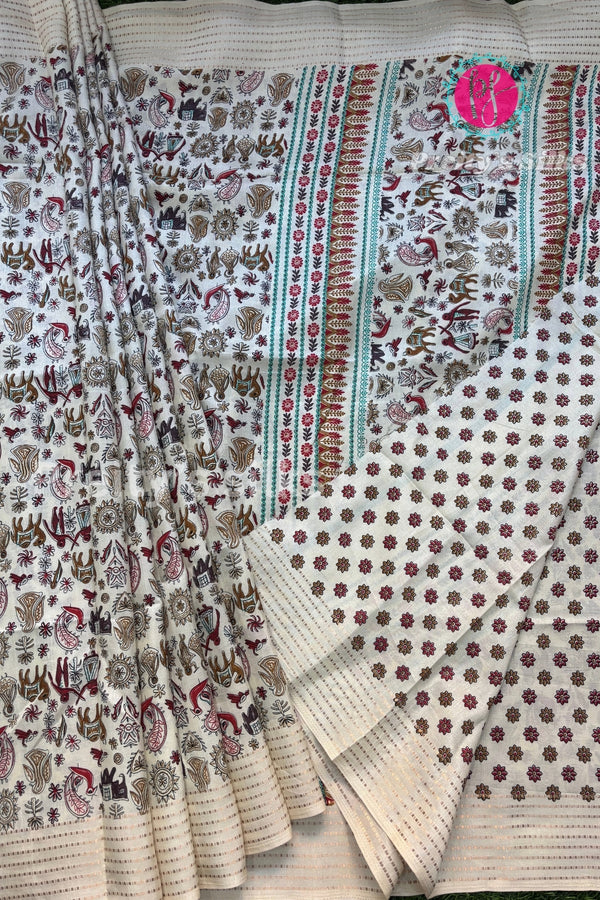 Day 2 Semi Dola Silk Saree-PA31843