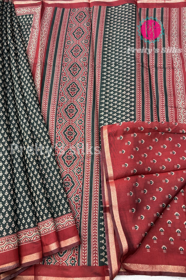 Cotton Blend Saree-PA0201