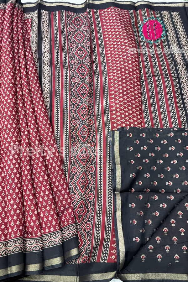 Cotton Blend Saree-PA0201