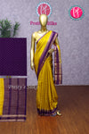 Semi Dupion tussar Saree-PF85264