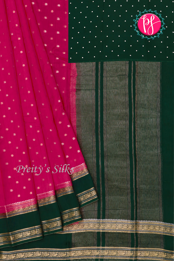 Semi Dupion tussar Saree-PF85264