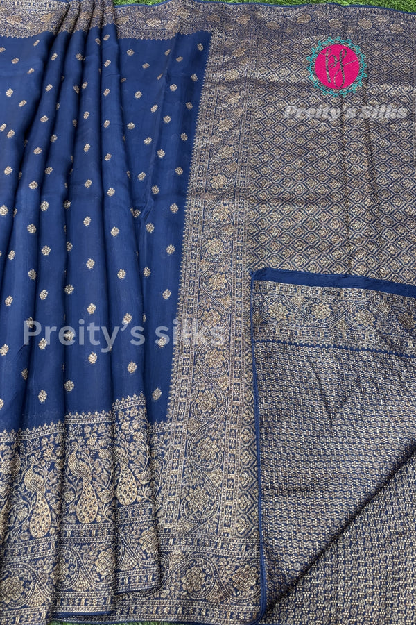 Tussar Dupion With Antique Zari Saree- PA00355