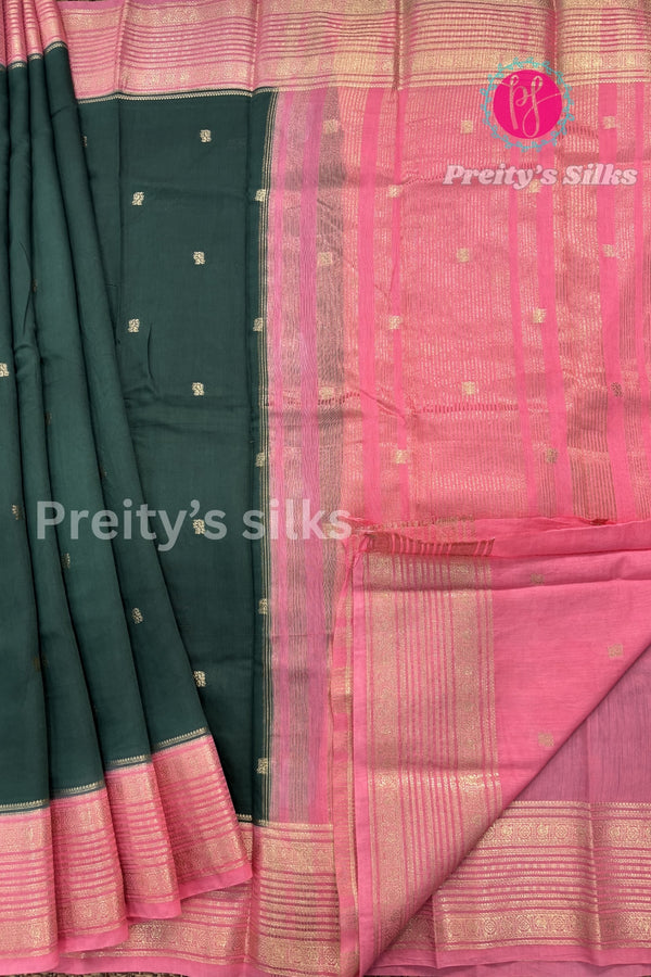 Butter Cotton Silk Saree-PA01444