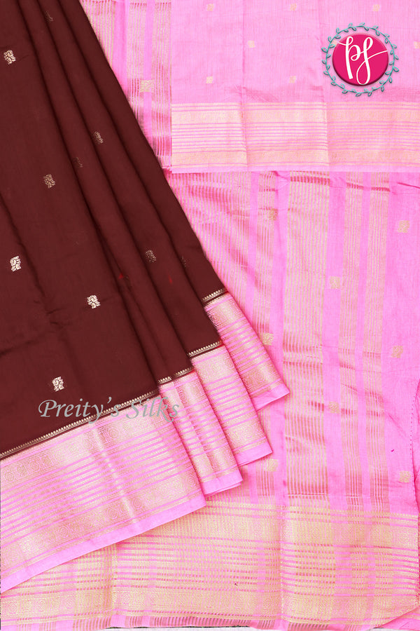 Butter Cotton Silk Saree-PA01444
