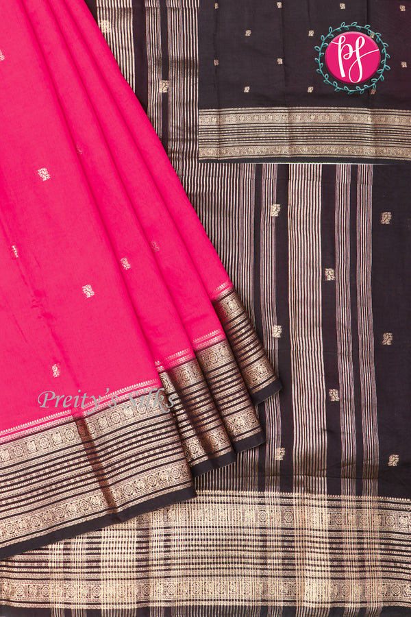 Butter Cotton Silk Saree-PA01444