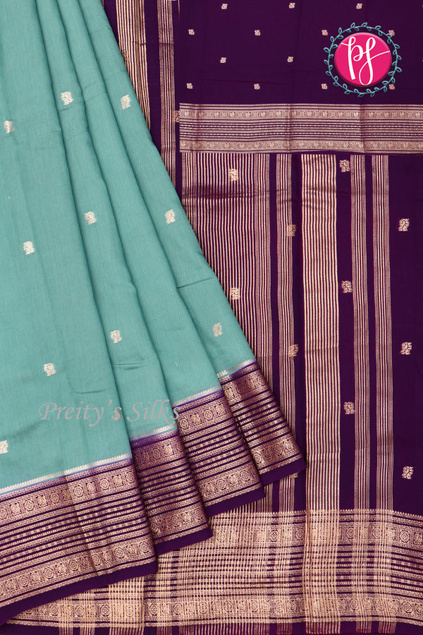 Butter Cotton Silk Saree-PA01444