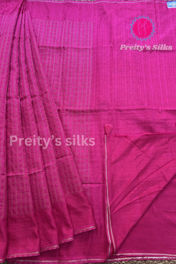 Soft Tussar Silk Saree-PA02289