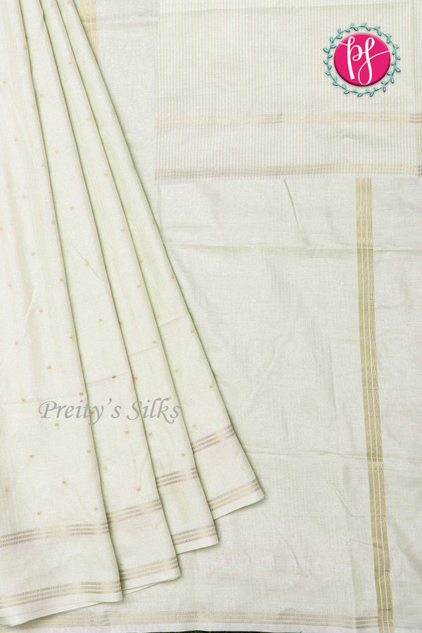 Semi Tussar Silk Saree-PA02289