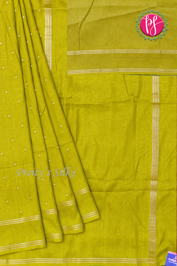 Semi Tussar Silk Saree-PA02289