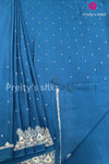 Semi Wrinkle Crepe Silk Saree- PA03840