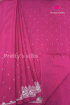 Semi Wrinkle Crepe Silk Saree- PA03840