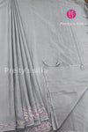 Semi Wrinkle Crepe Silk Saree- PA03840