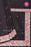 Semi Silk With Cross Stitchwork-PA05021