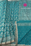 Semi Georgette Silk Saree-PA05573