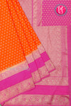 Semi Banarasi Georgette Silk Saree-Bentex Design-PA11407