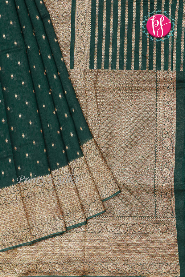 Tussar Dupion With Antique Zari Saree-PA12627