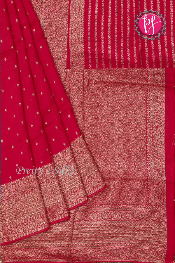 Tussar Dupion With Antique Zari Saree-PA12627