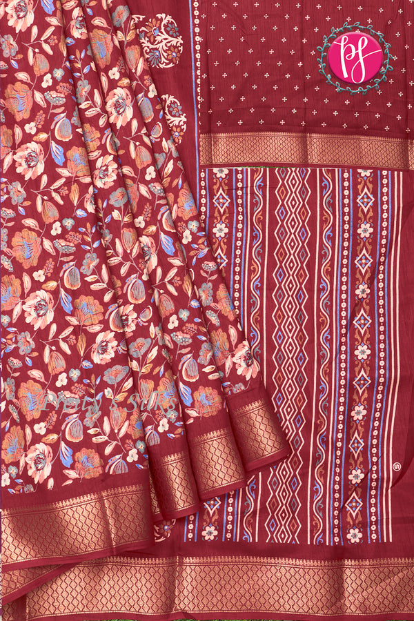 Semi Dola Silk Saree-PA14943