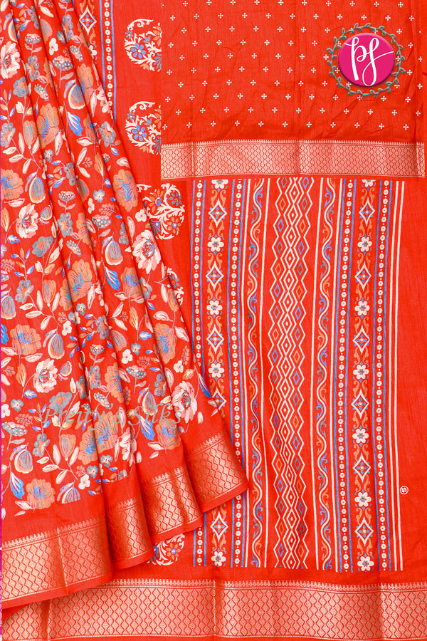 Semi Dola Silk Saree-PA14943