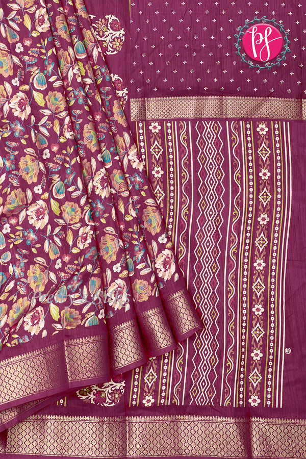 Semi Dola Silk Saree-PA14943