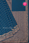Semi Banarasi Georgette Crepe Silk Saree-PA11407